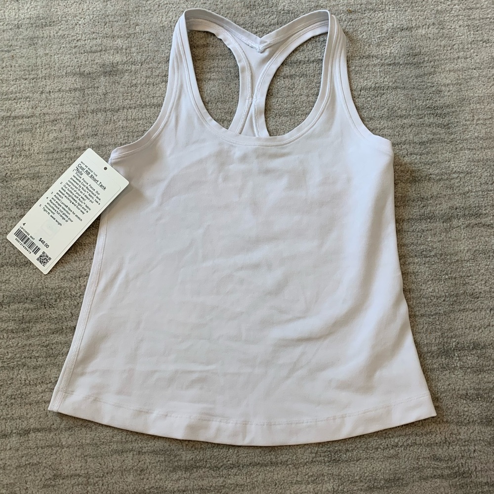Lululemon Cool RB Short Tank *Nulu Size 4